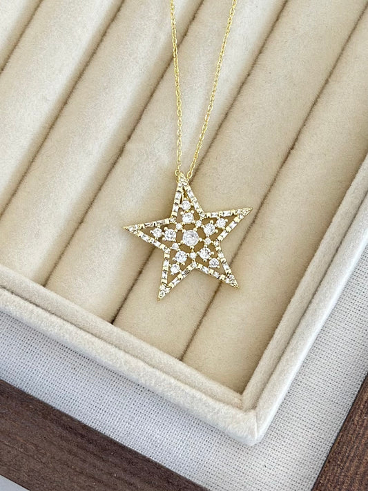 Özel Seri Yıldız Kolye