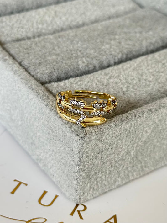 Özel Seri Ok Tasarım Yüzük