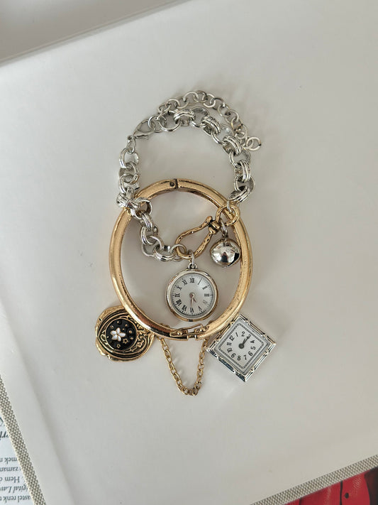 Saat Model Set Bileklik