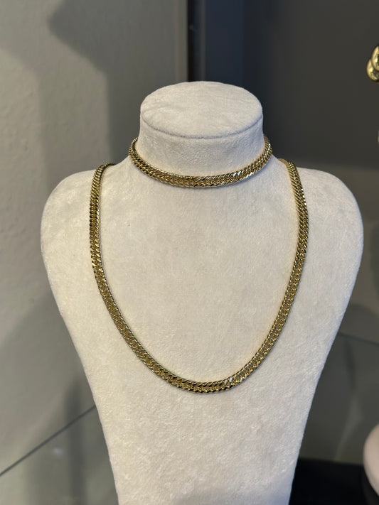 Özel Seri 14K Renk Altın Model Xuping Sık Gurmet Kolye Bileklik Set