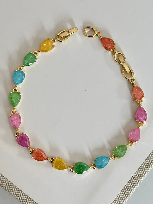 Renkli Damla Tasarım Özel Seri Bileklik