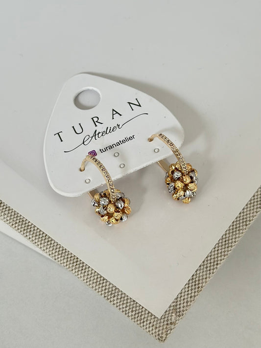 Mini Halka Dorika Küpe