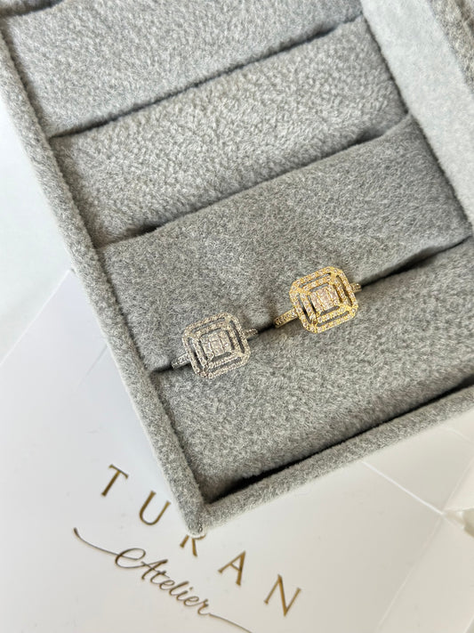 Zirkon Baget Yüzük