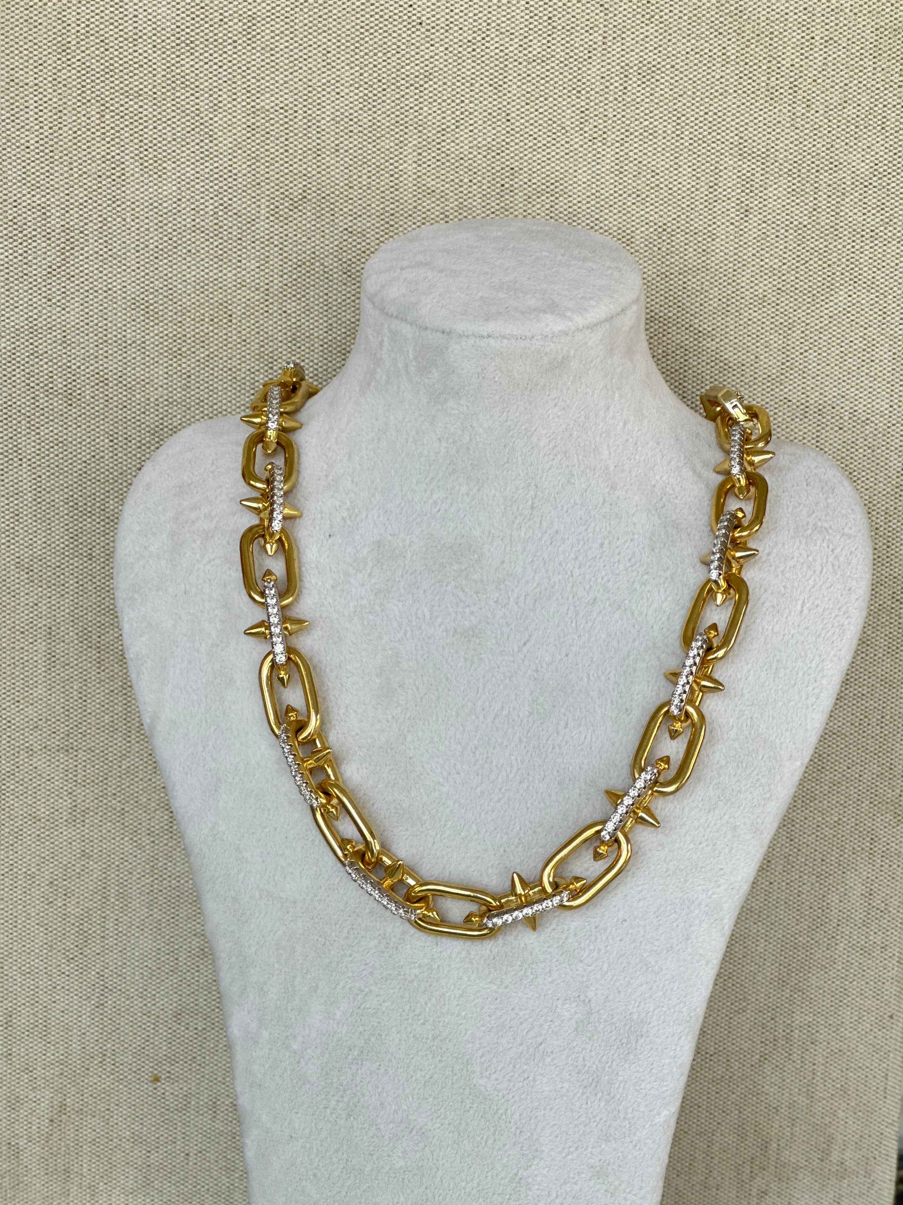 Özel Tasarım Full Taşlı Tiff Kolye