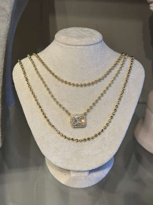 Baget Model Dorika Zincir Kolye