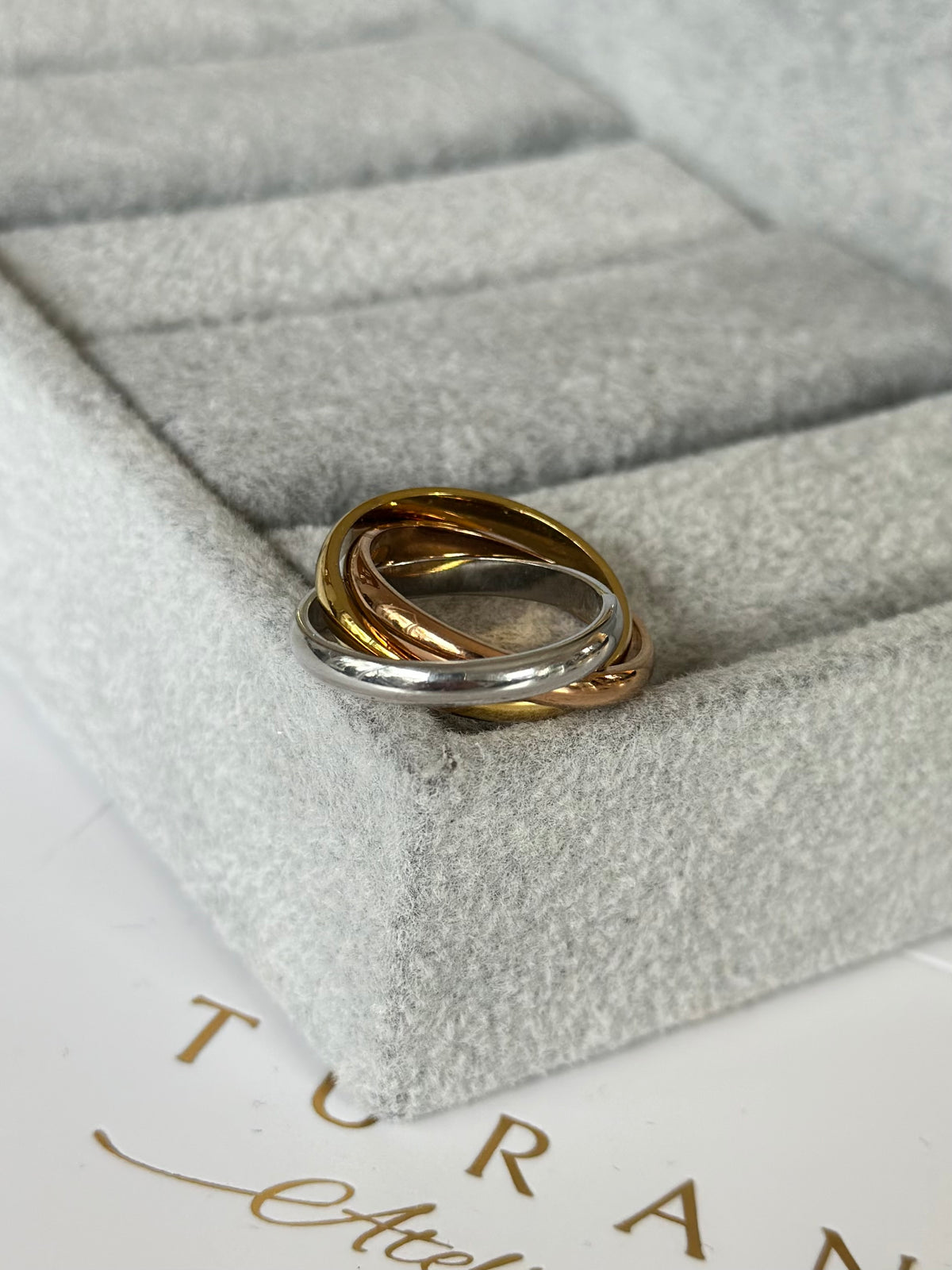 3 Renk Halka Marka Yüzük