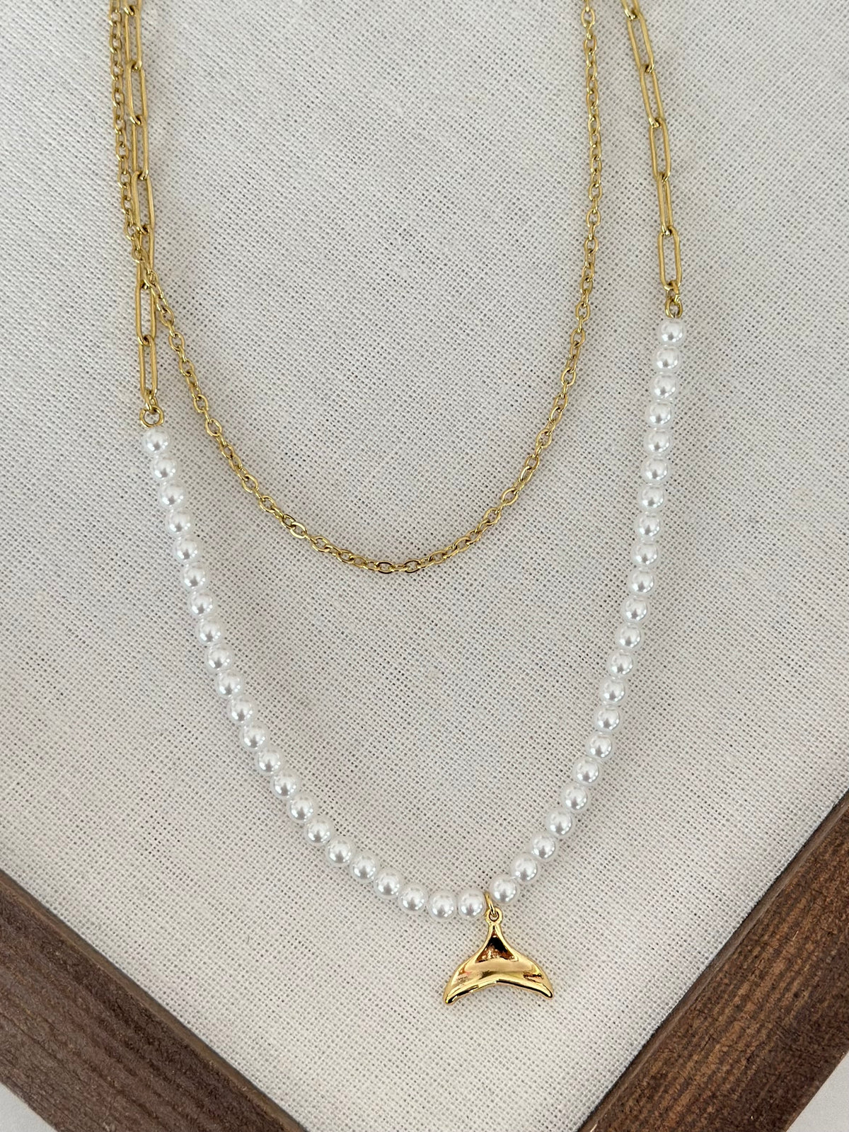 Dual Pearl Kolye