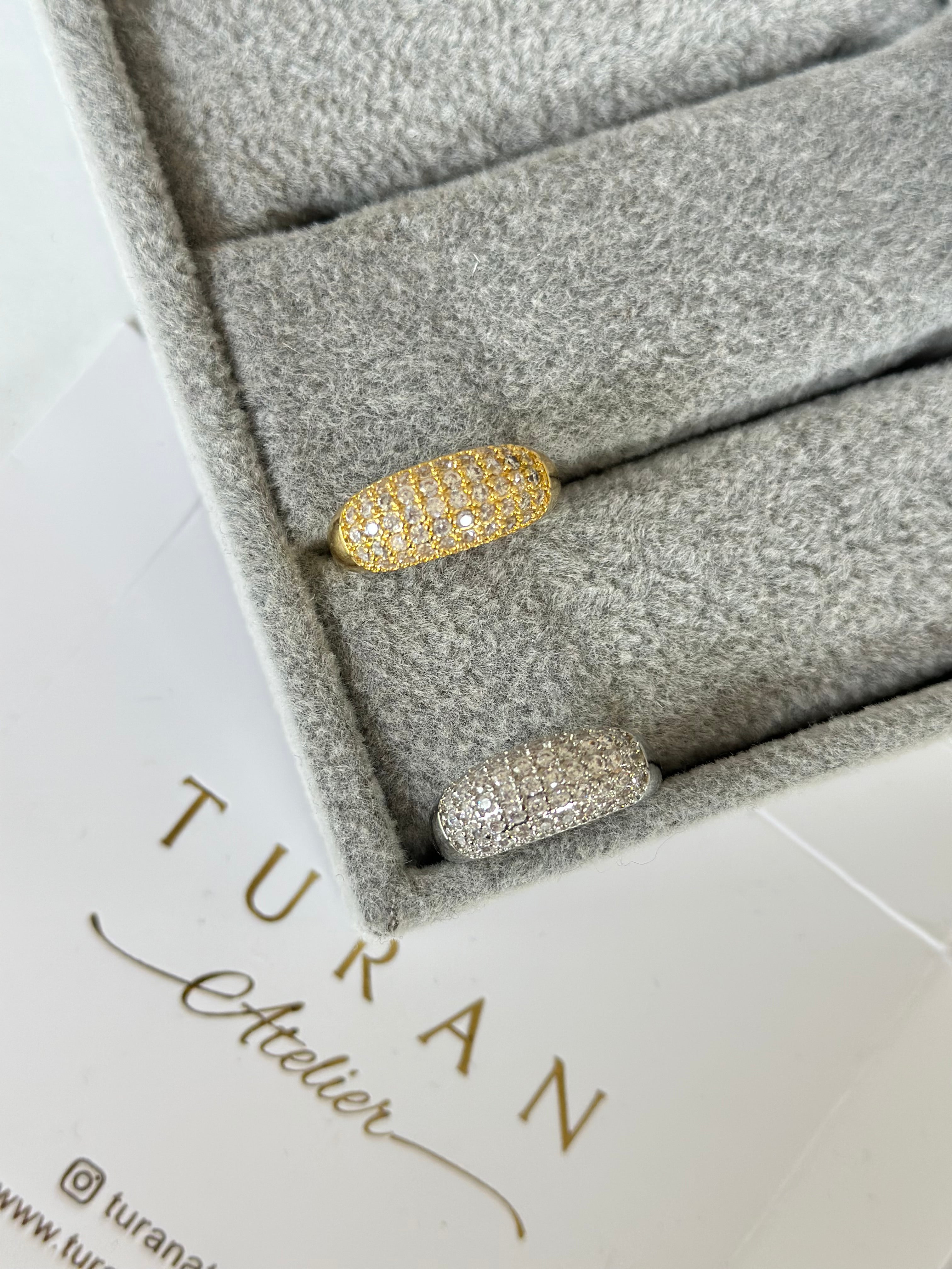 Zirkon Bombe Yüzük