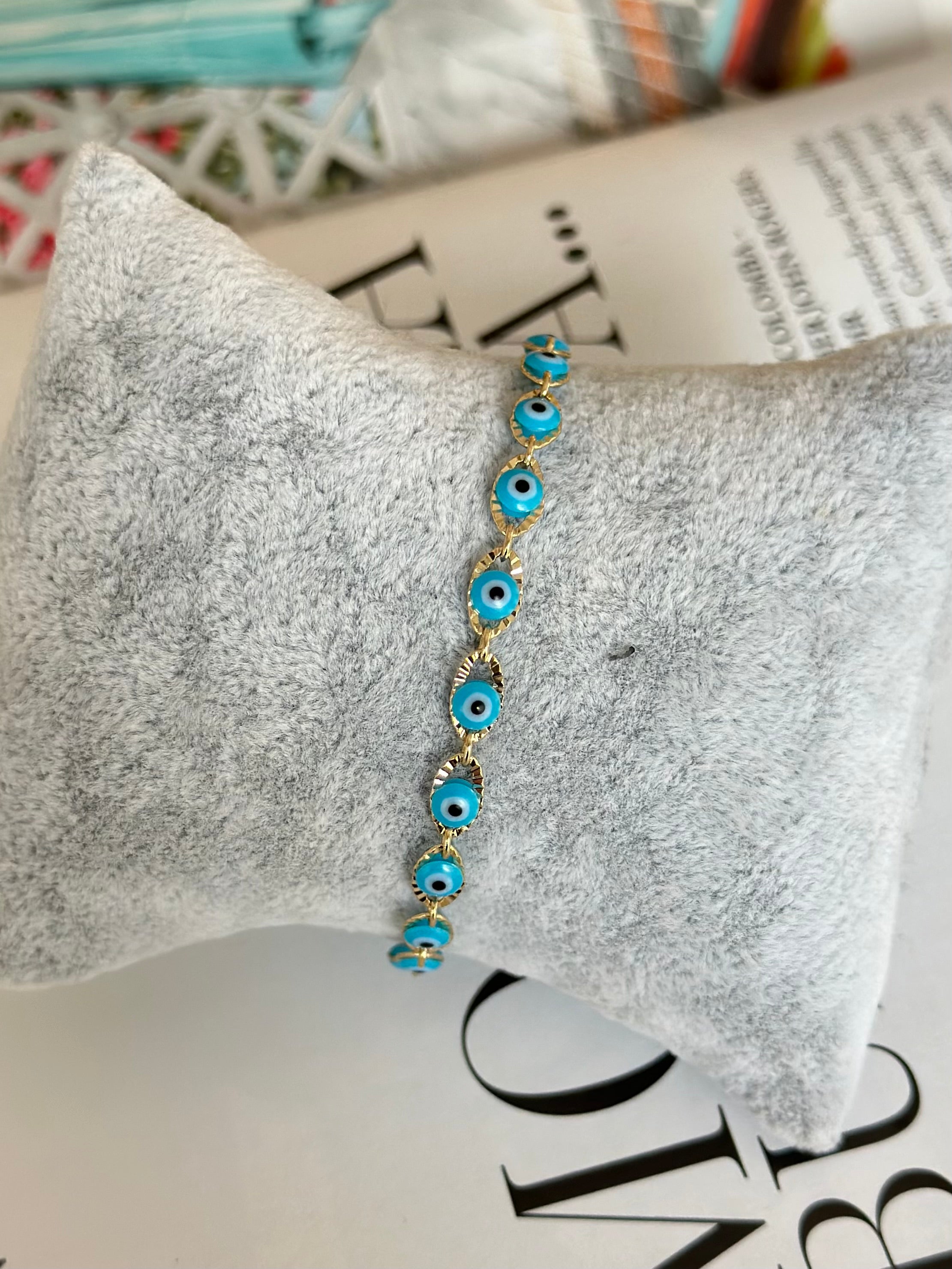 Mavi Göz Nazar Xuping Bileklik