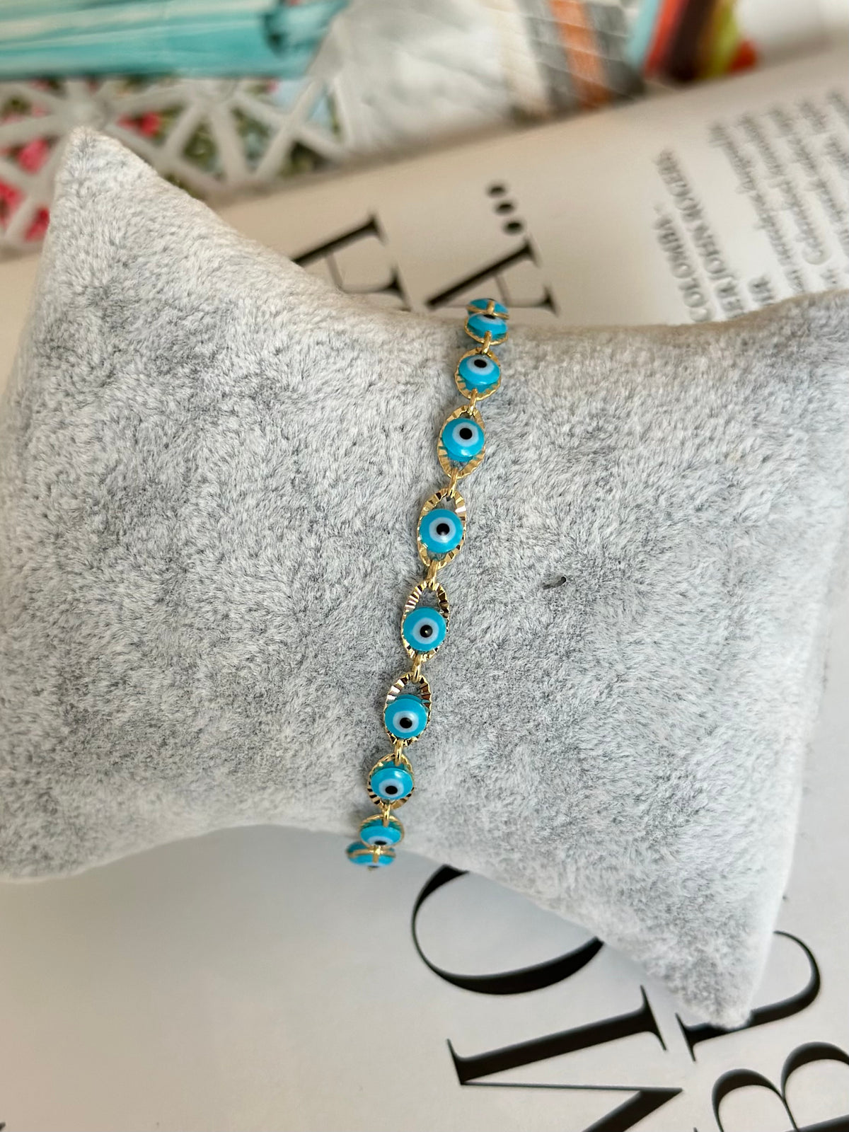 Mavi Göz Nazar Xuping Bileklik