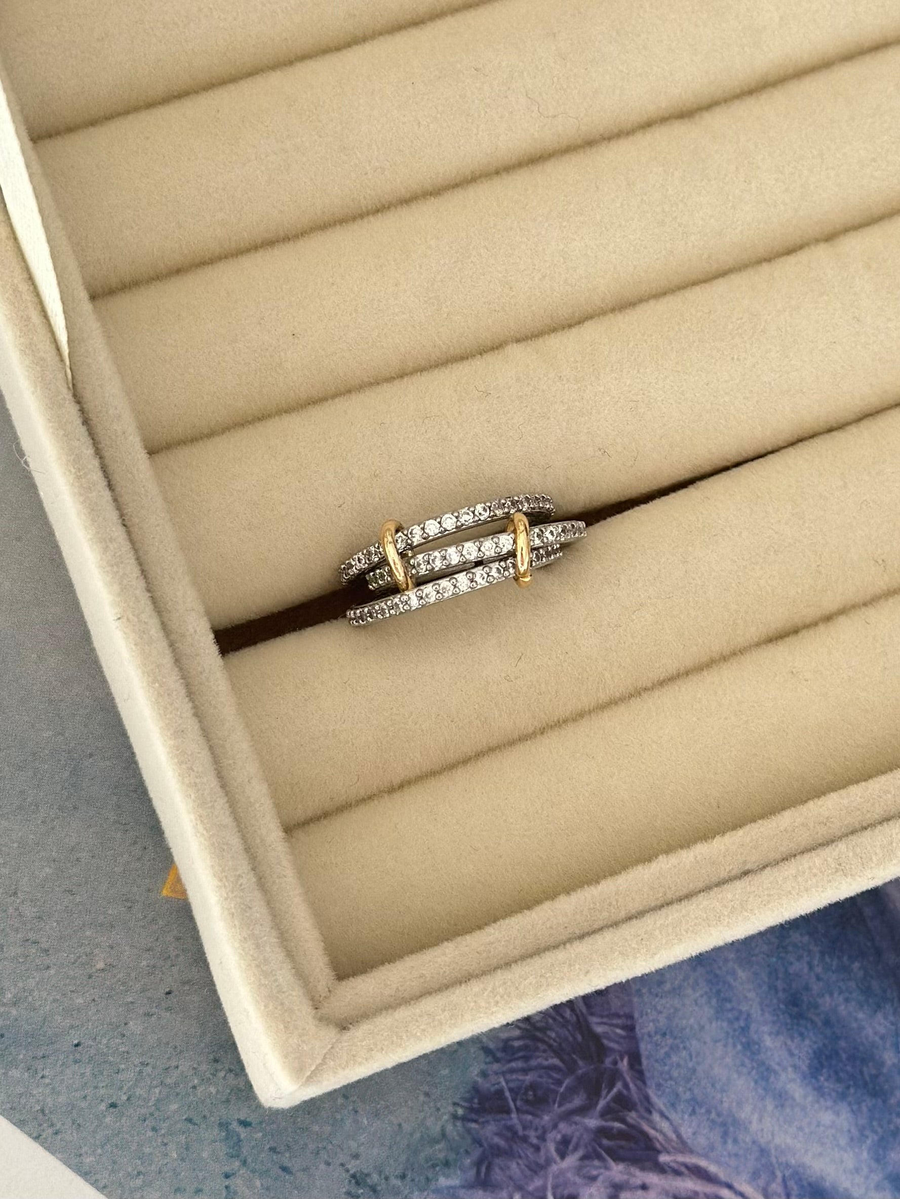 Spinelli 3 lü Tam Tur Yüzük