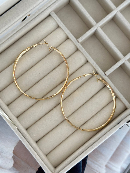 Bombe Halka Küpe İç Çap Ölçüsü: 5 cm