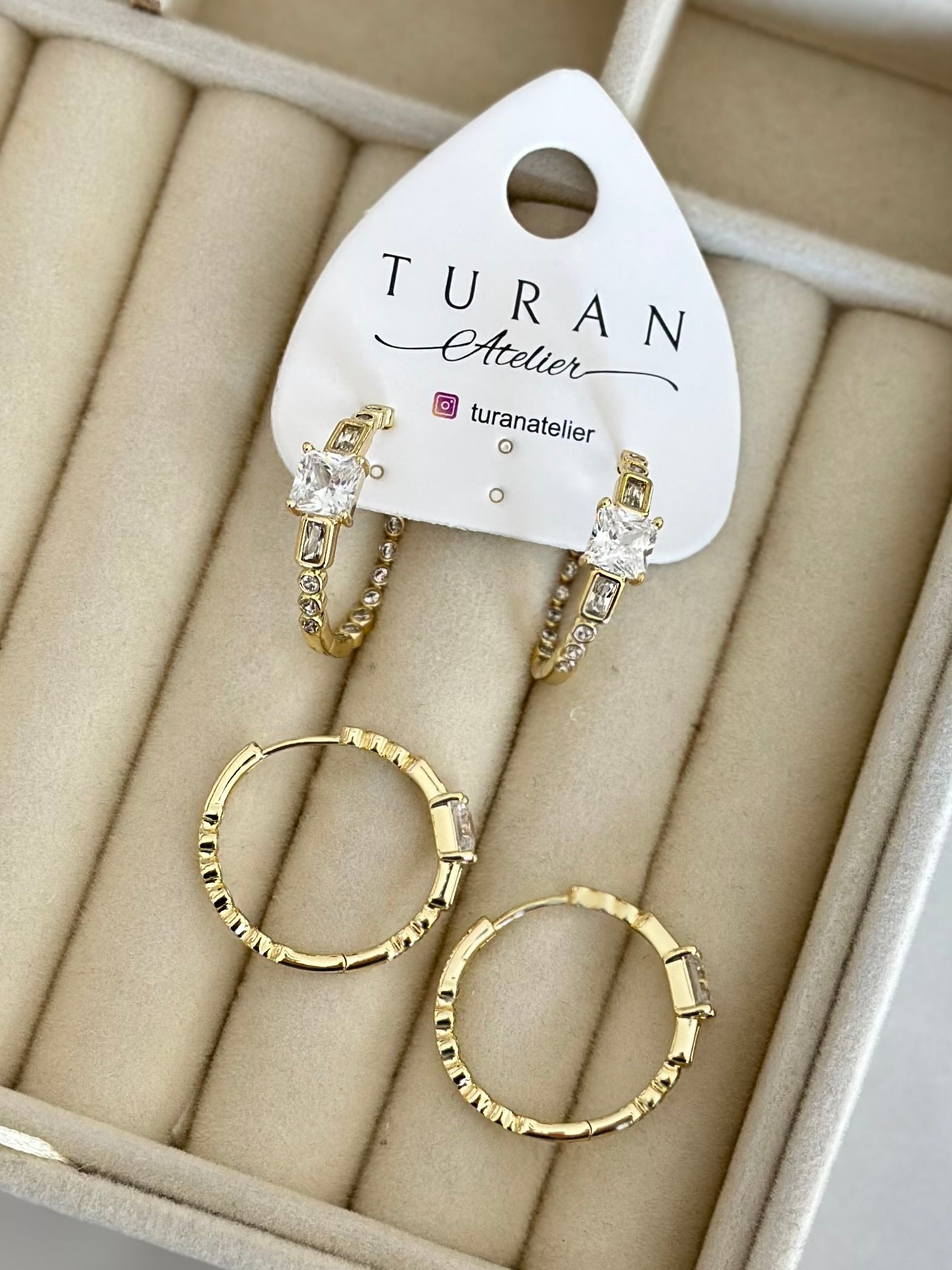 Özel Seri Xuping Baget Taşlı