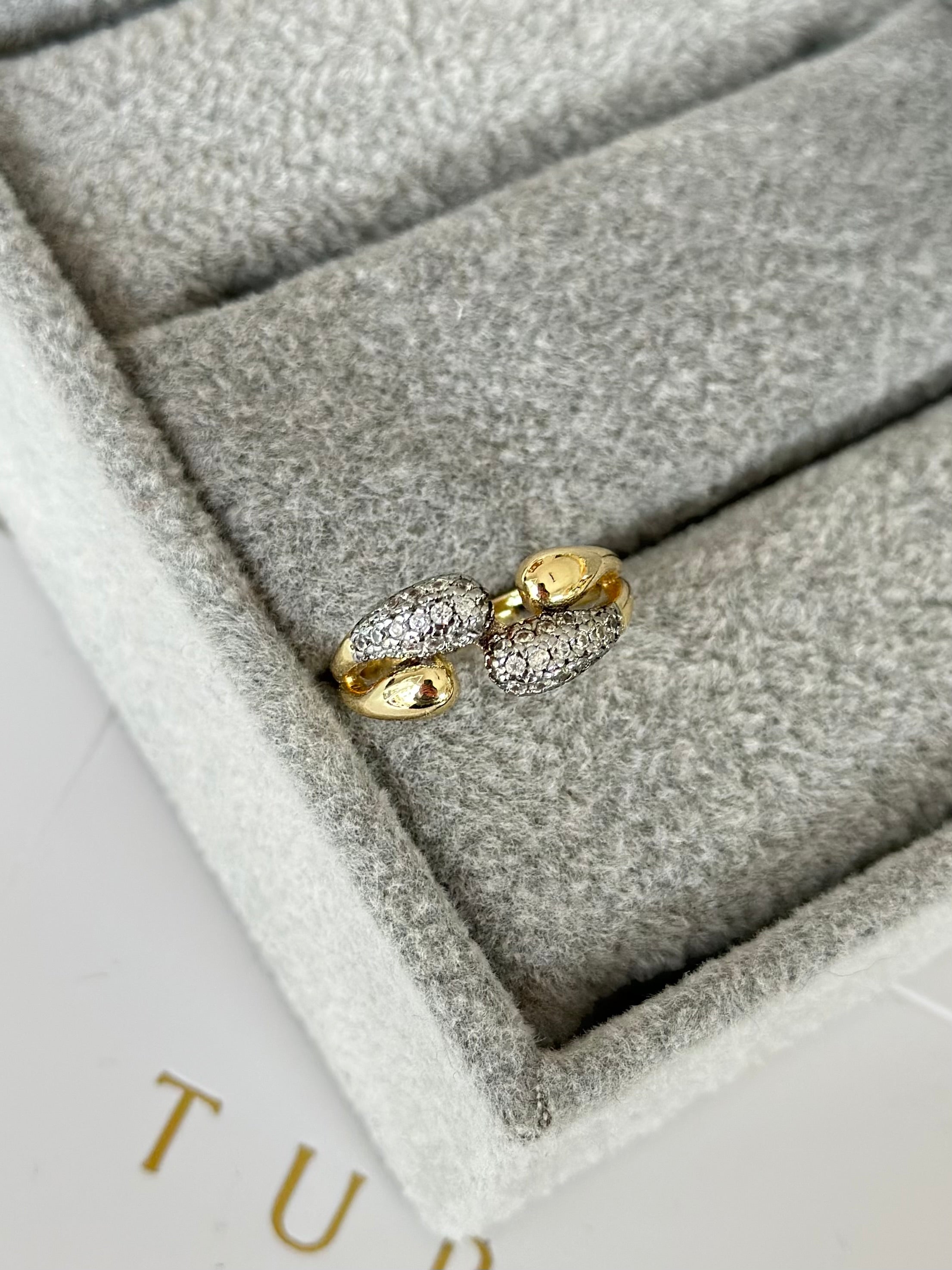 Özel Seri Damla Formda Yüzük