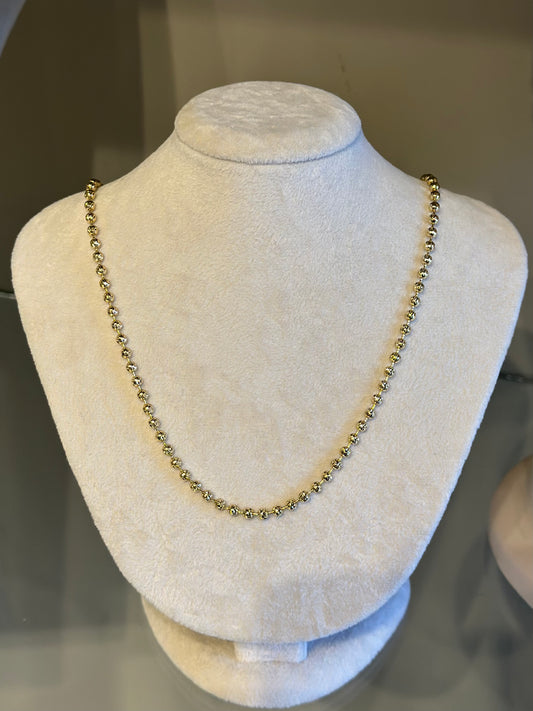 14K Renk Altın Model Xuping 44 cm Dorika Kolye