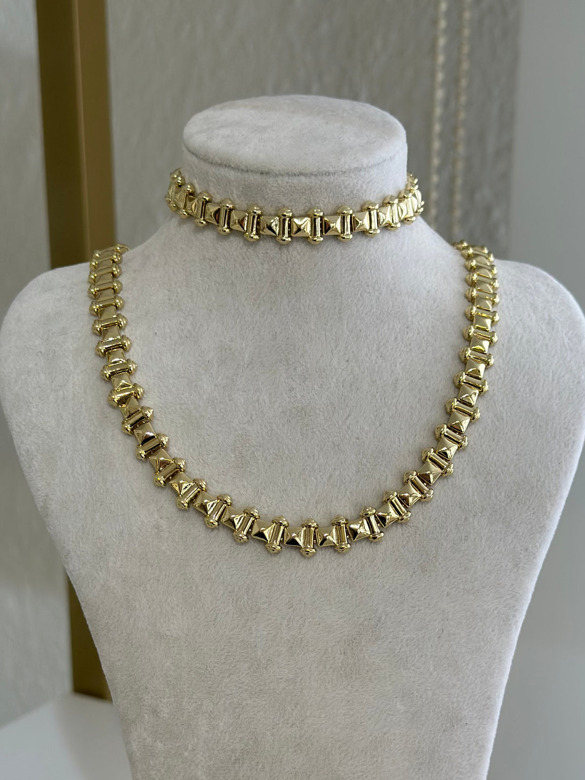 Çivi Model Xuping 14K Renk Set