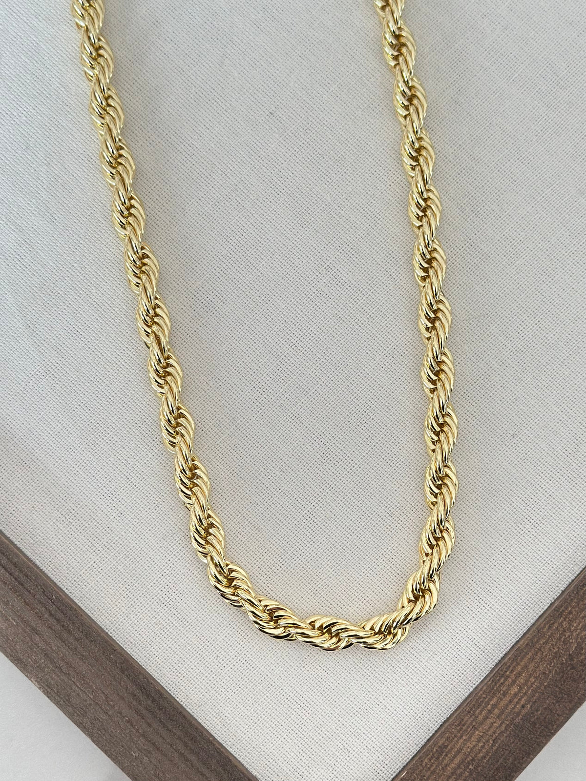 Halat Zincir Kolye 14K Renk