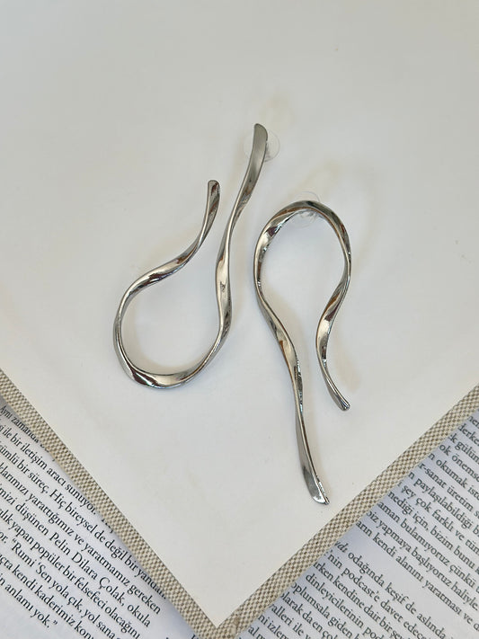 Asimetrik Pinterest Küpe