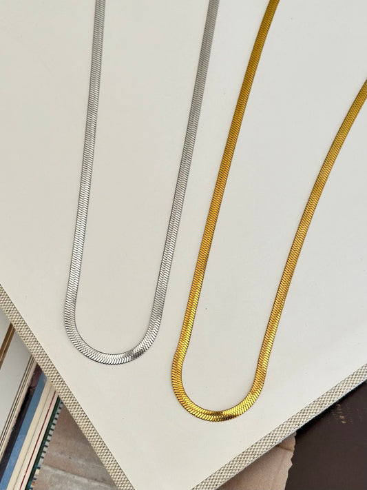 Çelik İtalyan Zincir Kolye / 60 cm 4 MM