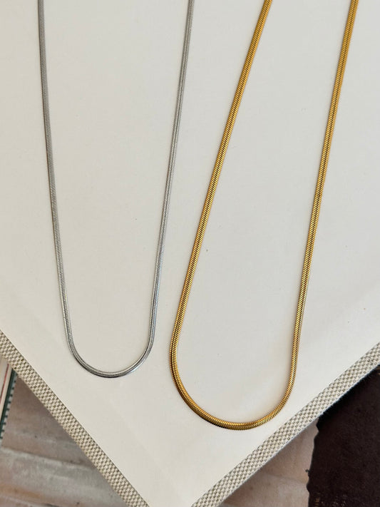 Çelik İtalyan Zincir Kolye / 60 cm 2 MM