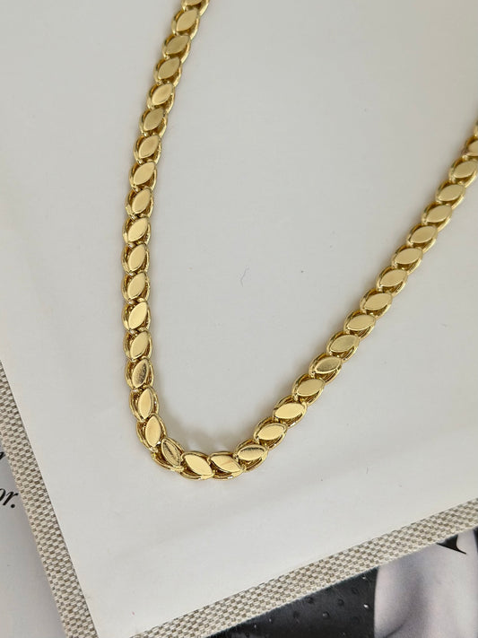 14K Renk Pul Zincir Kolye