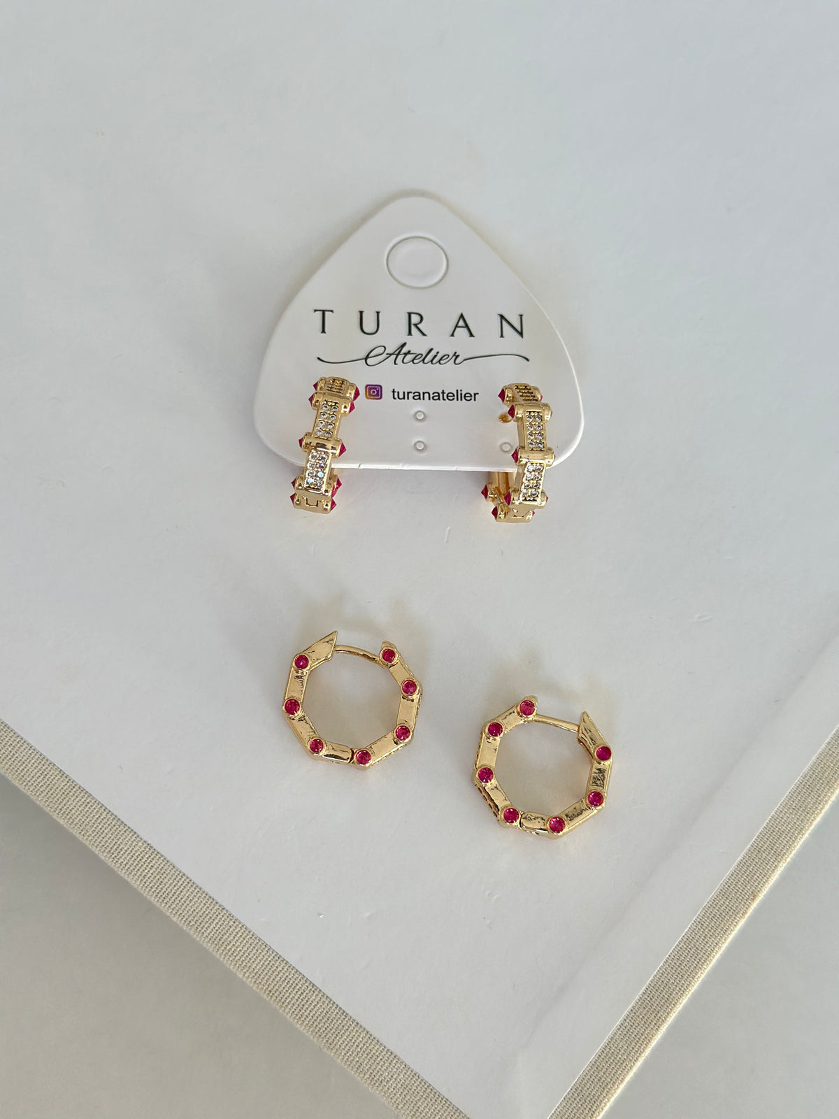 Mini Halka Leyla Küpe