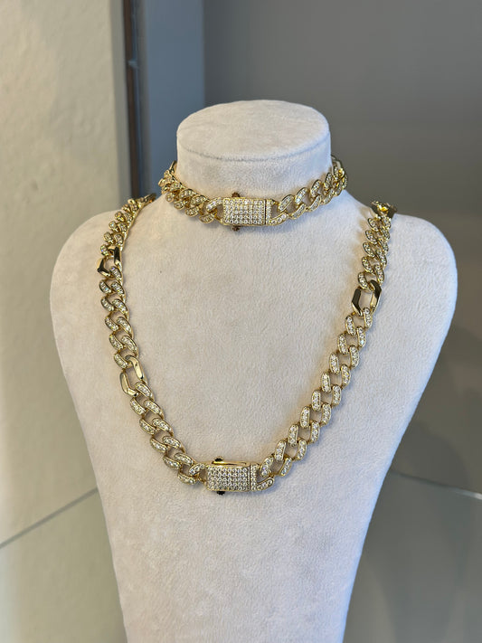 Özel Seri Full Taşlı Gurmet Xuping Kolye Set