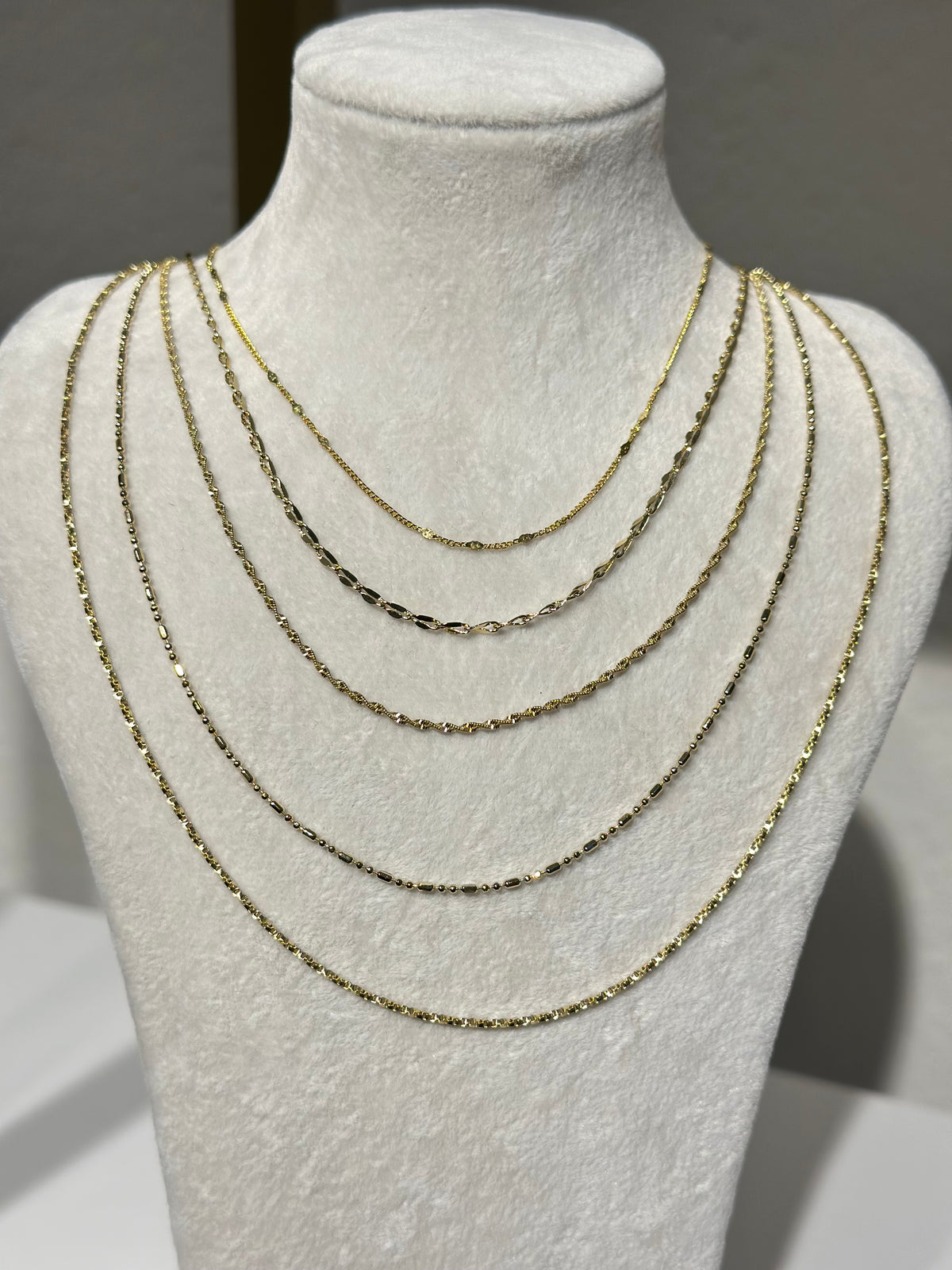 14K Renk Minimal İnce Xuping Zincir Kolye