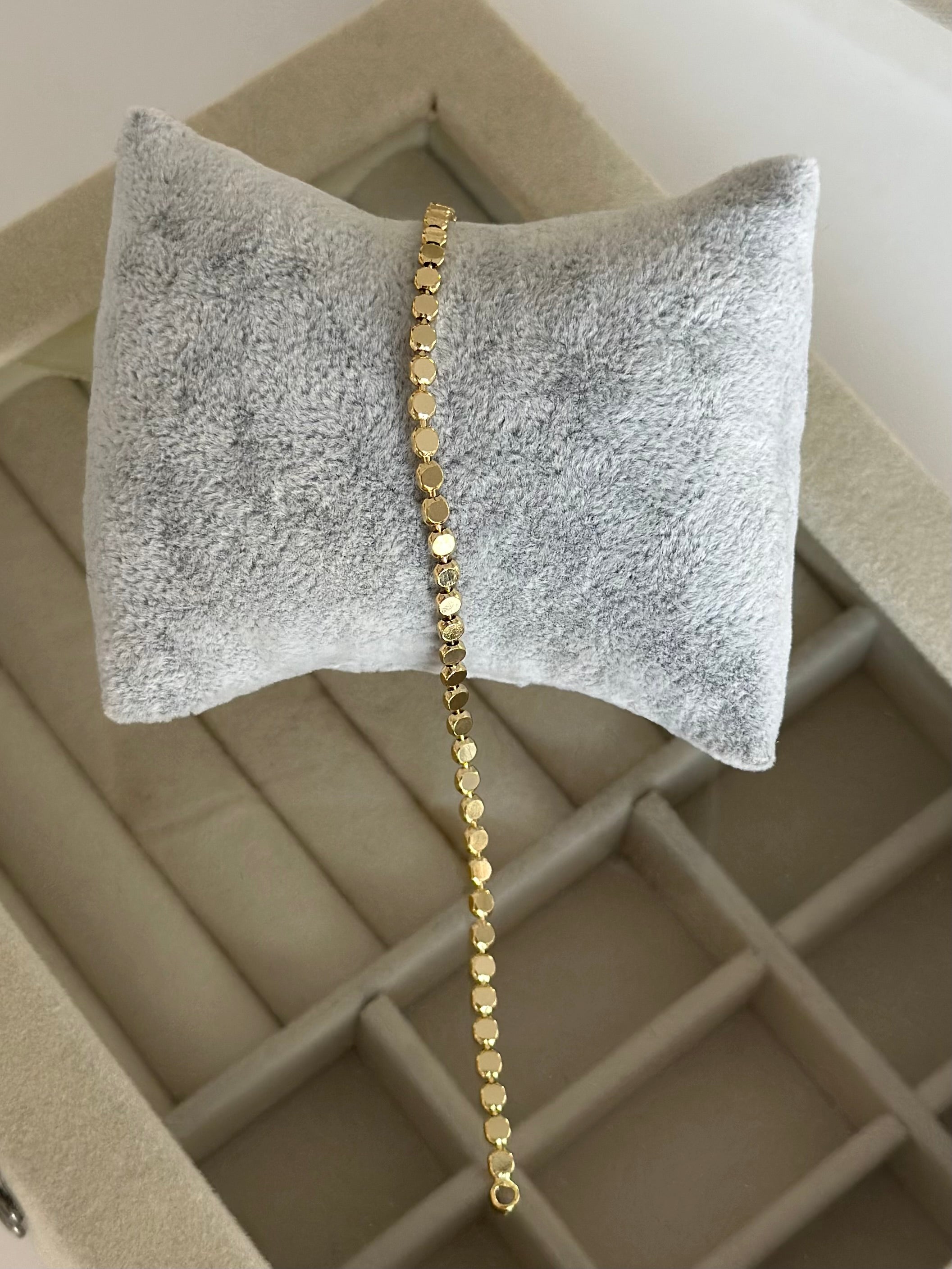 Pul Zincir 14K Renk Xuping Bileklik