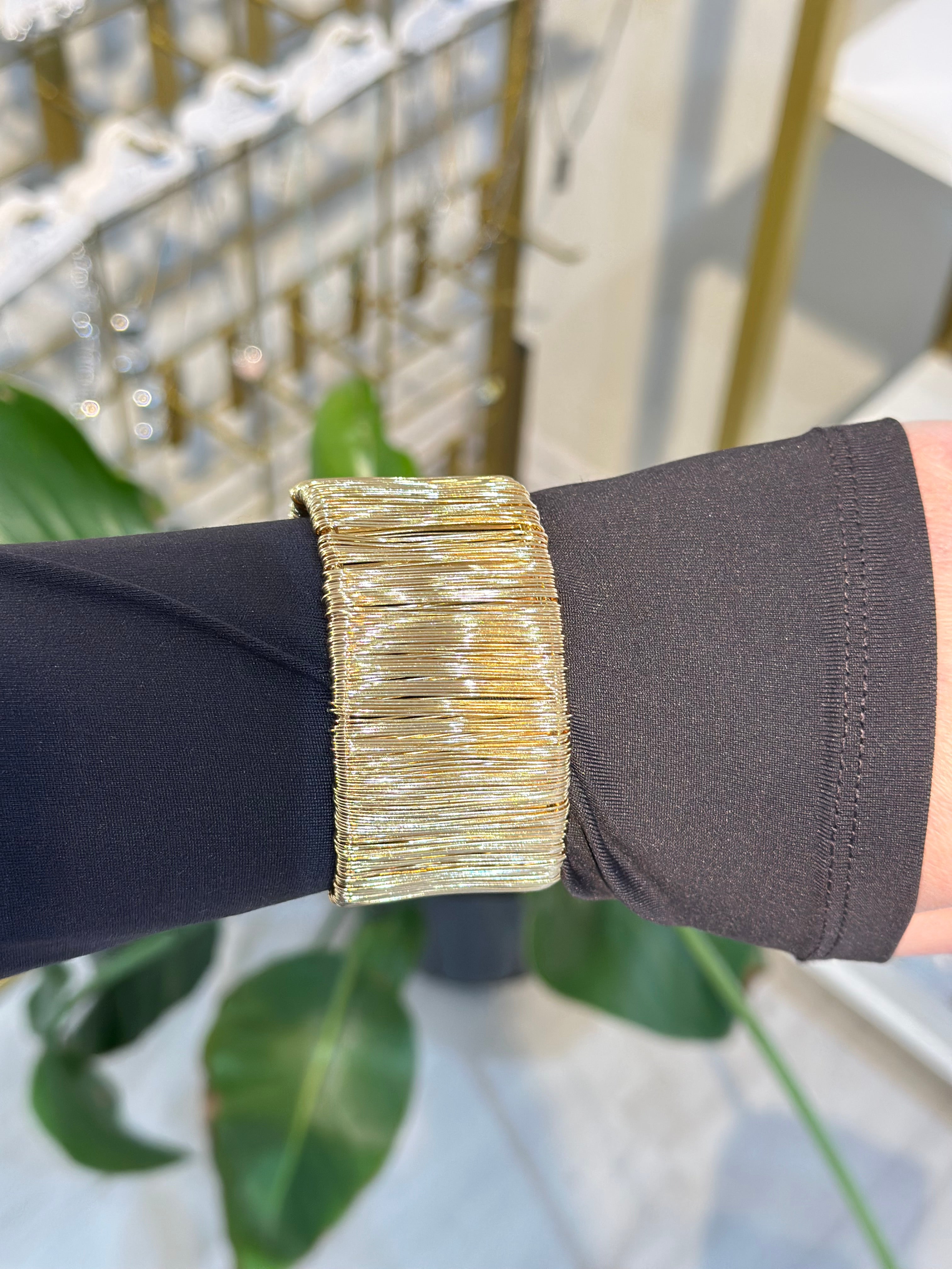 Tel Sarma Orta Kalınlık Gold Kelepçe