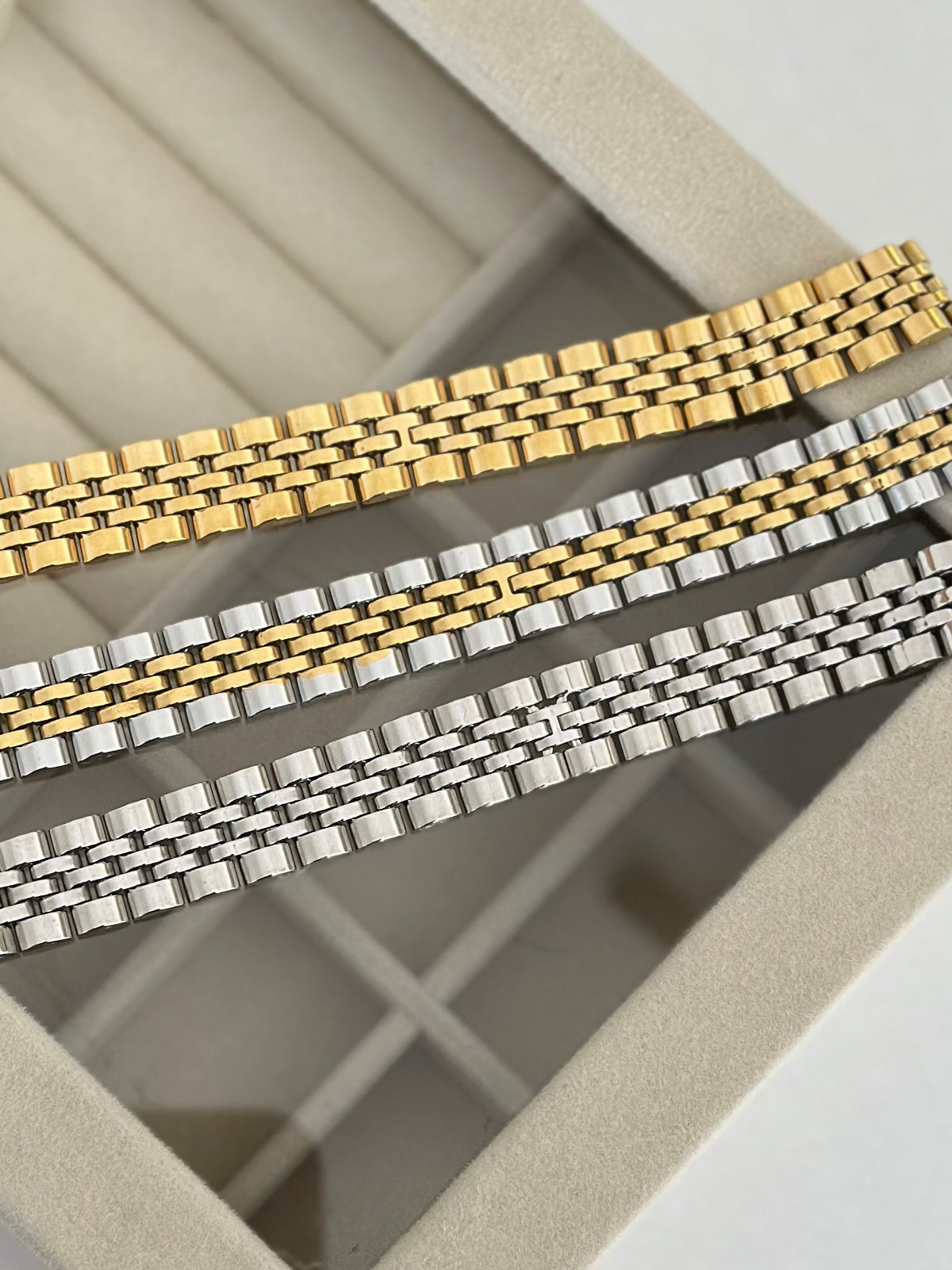 Saat Model Erkek Bileklik 1.3 cm