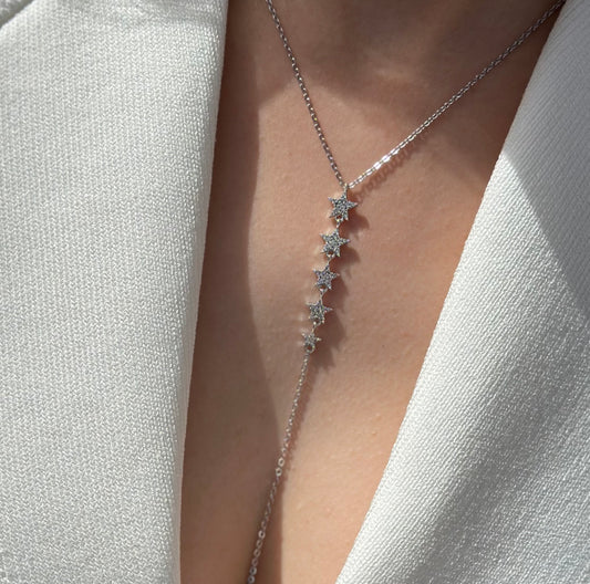 Yıldız Yolu Dekolte Kolyesi