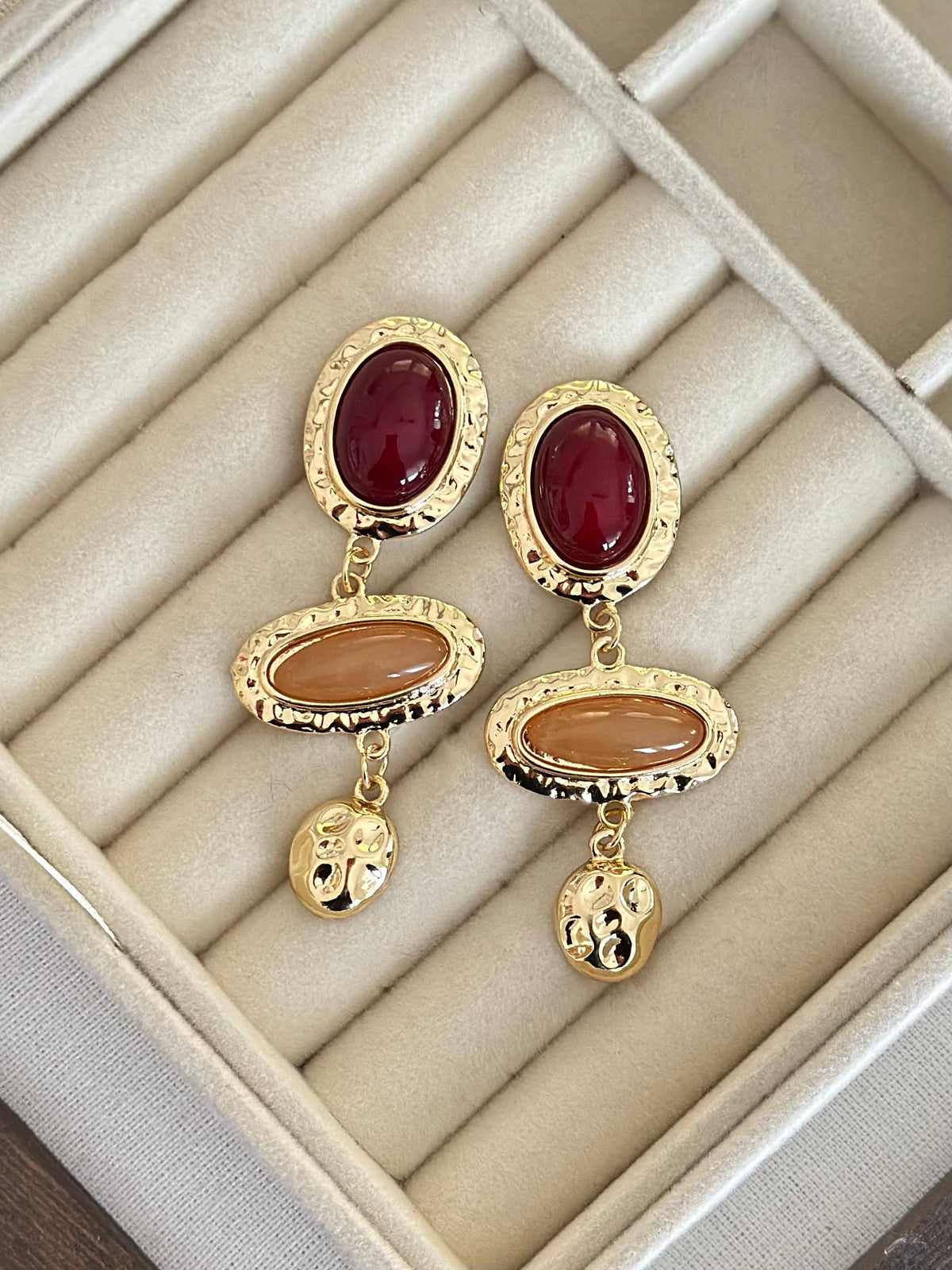 Milano Küpe / Bordo