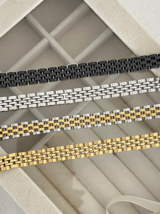 Saat Model Erkek Bileklik 1 cm