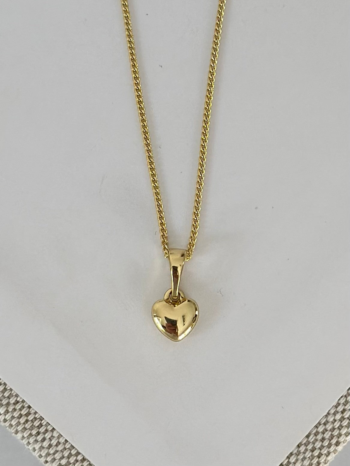 Mini Kalp Kolye (14K Renk)