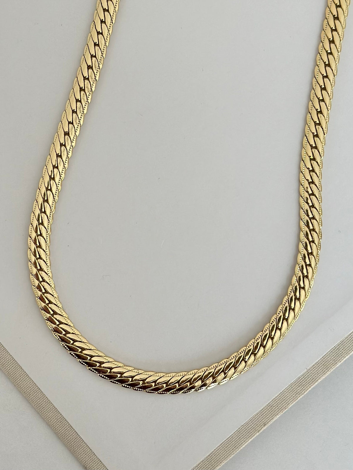 14K Renk Örme Gurmet Kolye