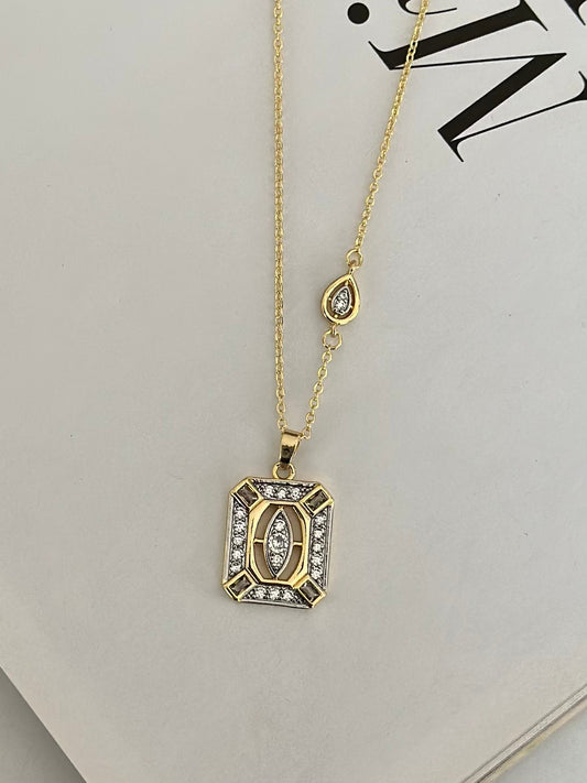 Özel Seri taşlı baget MG Kolye