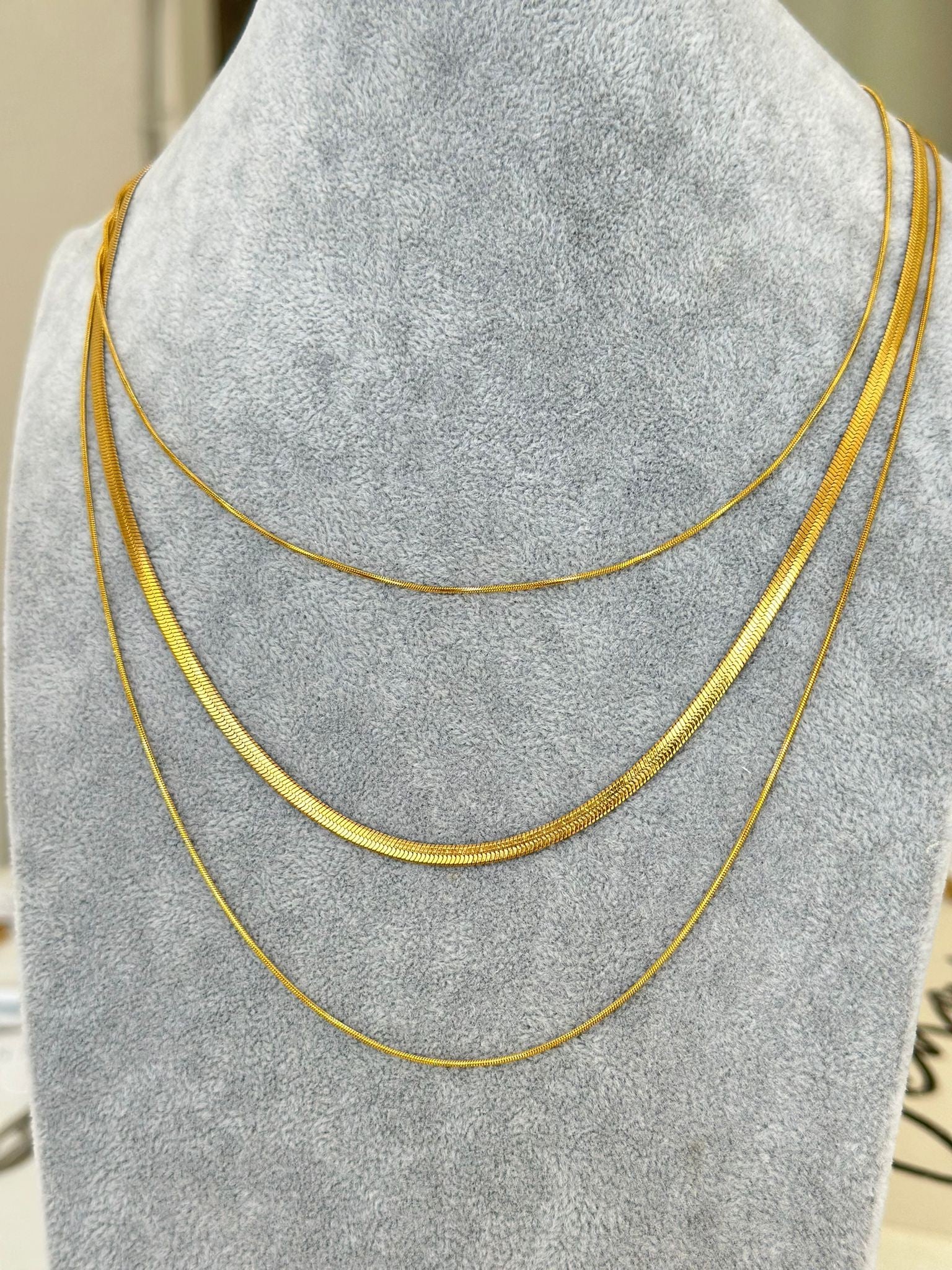 İtalyan Gold Kombin Kolye
