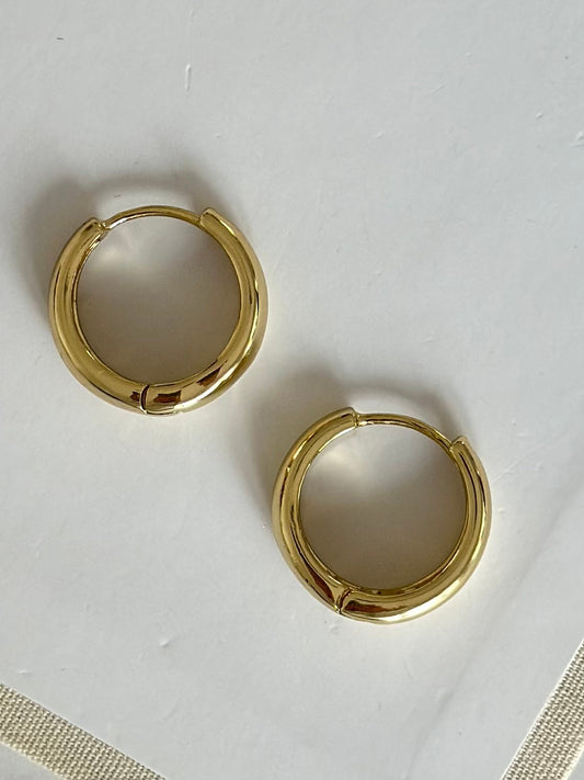 14K Renk Klasik Halka 2 cm
