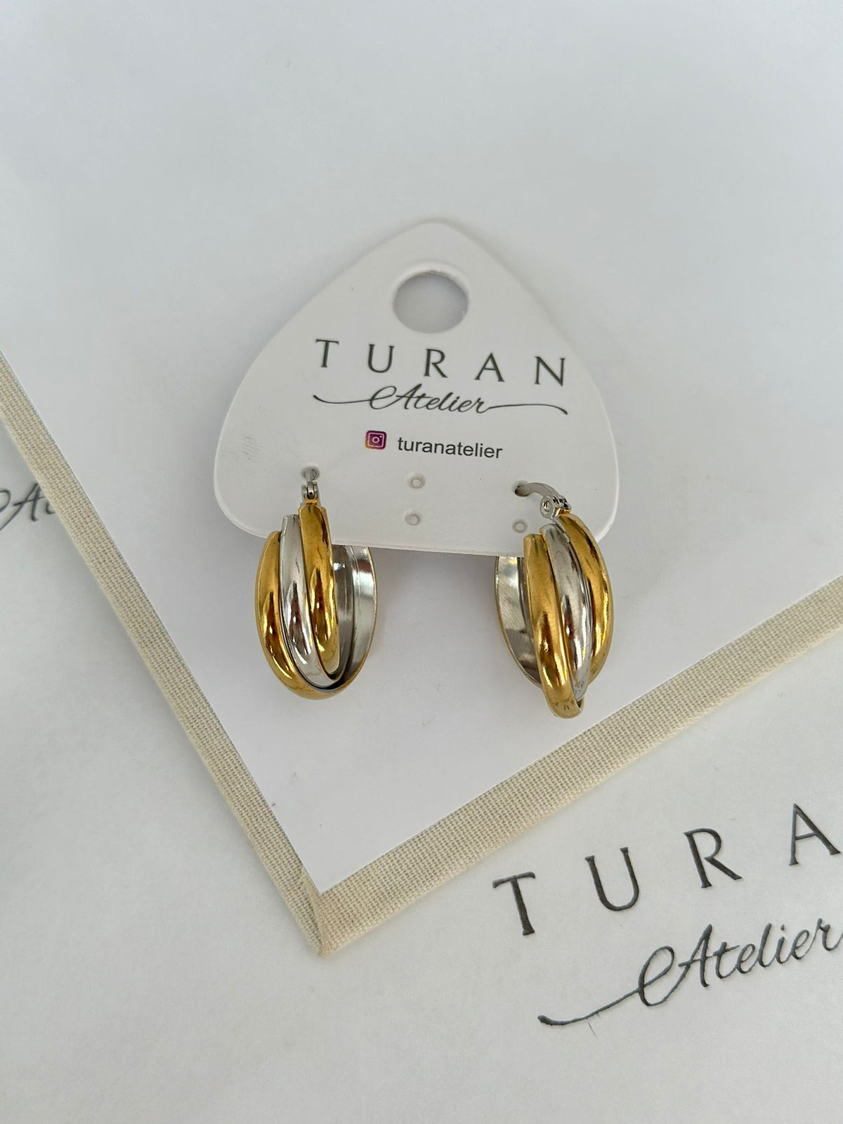 Kuyum Model Mix Çelik küpe