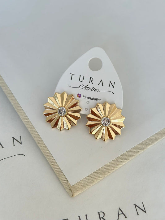 Flower Büyük Boy Küpe