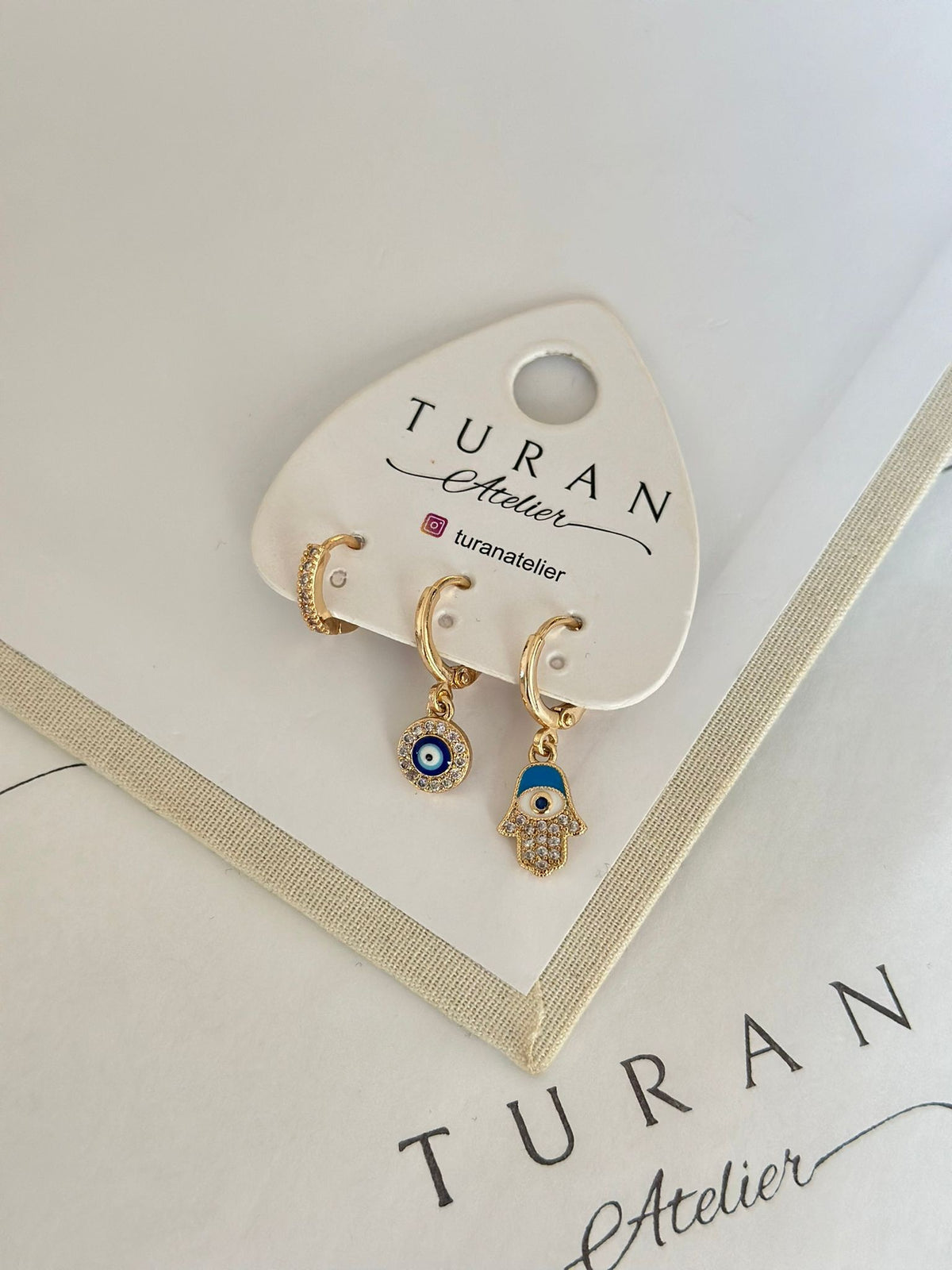 Fatma Eli Kombin Küpe