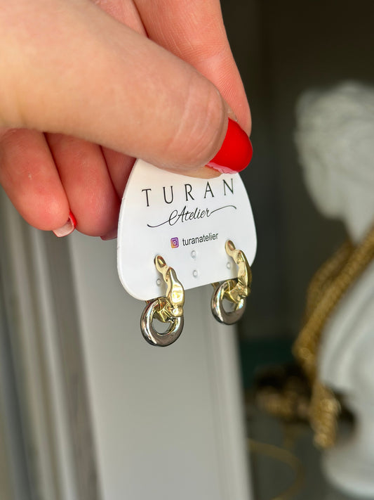 Mini Mix Halka Küpe