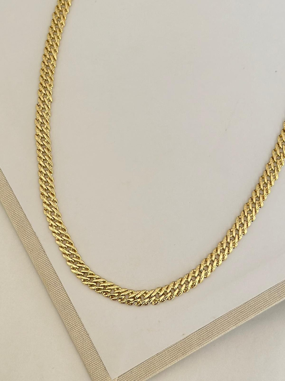 Vintage 14 ayar zincir