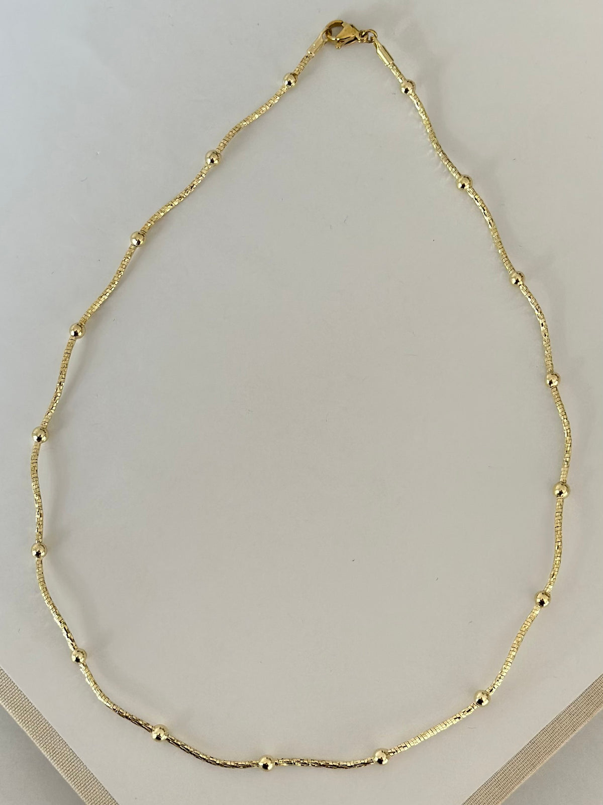 14K Renk Topçuk Model Choker
