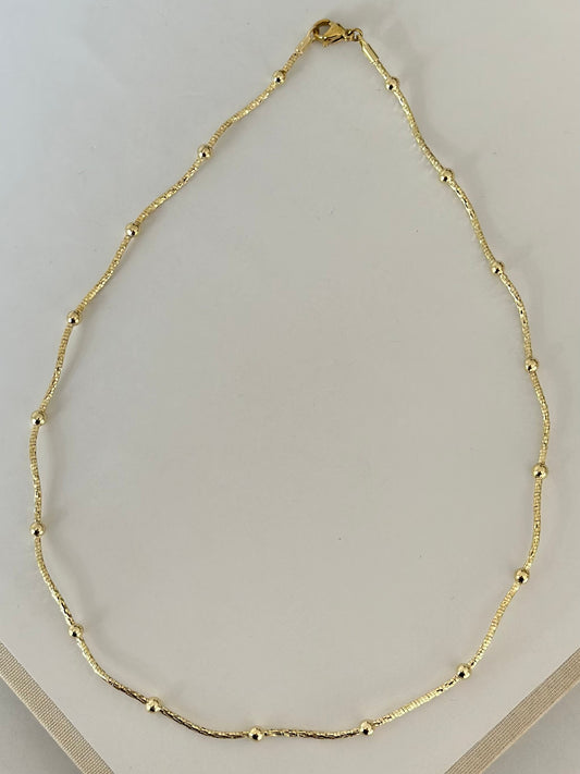 14K Renk Topçuk Model Choker