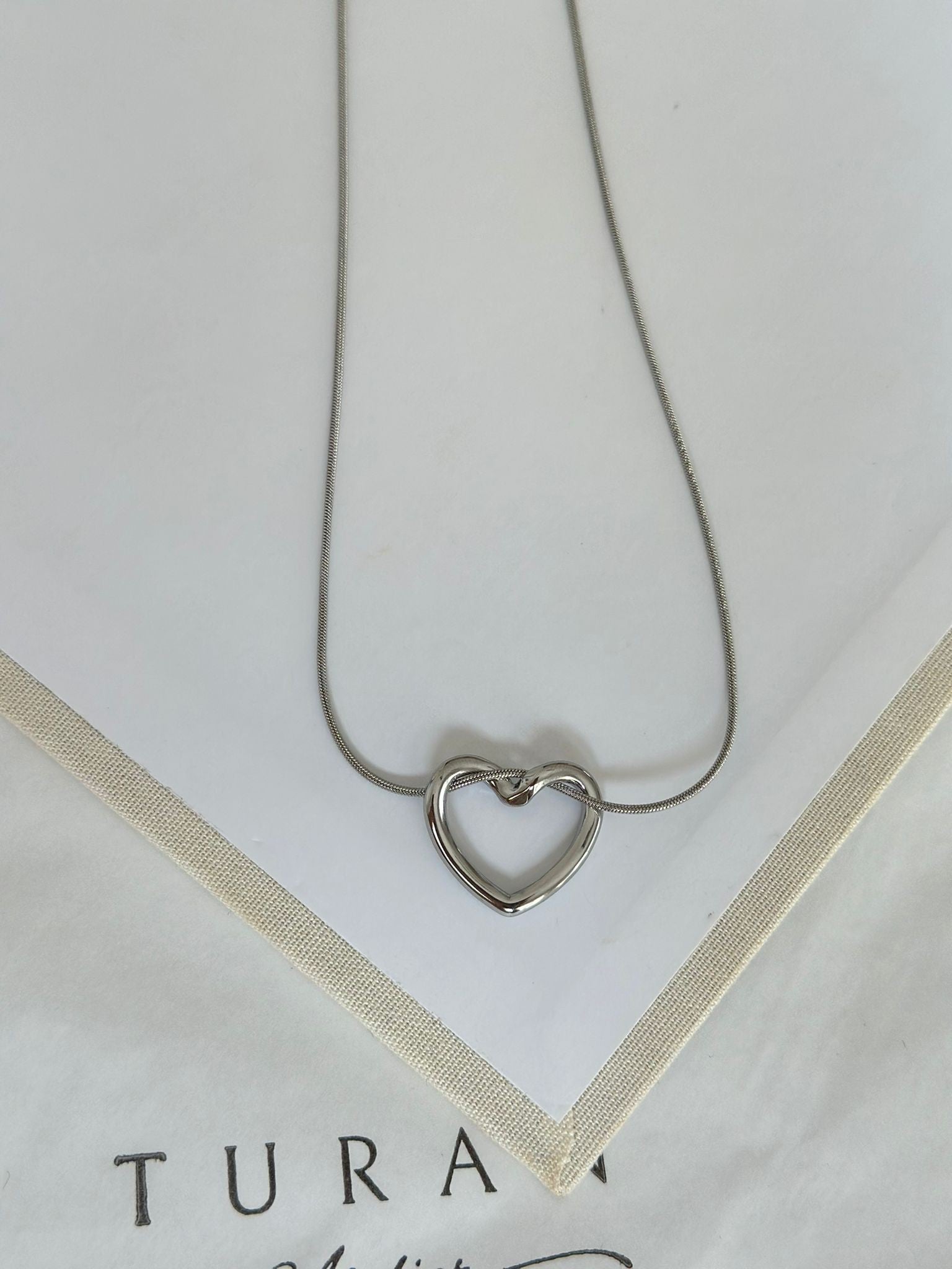 Loop Hearth | Kolye Silver