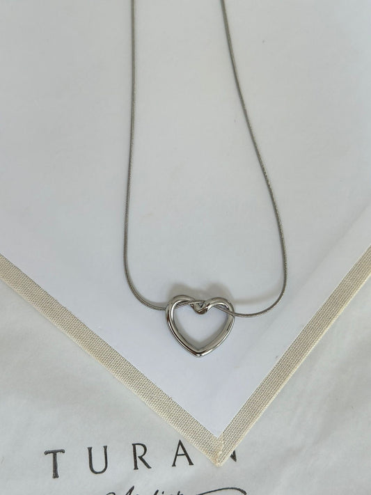 Loop Hearth | Kolye Silver