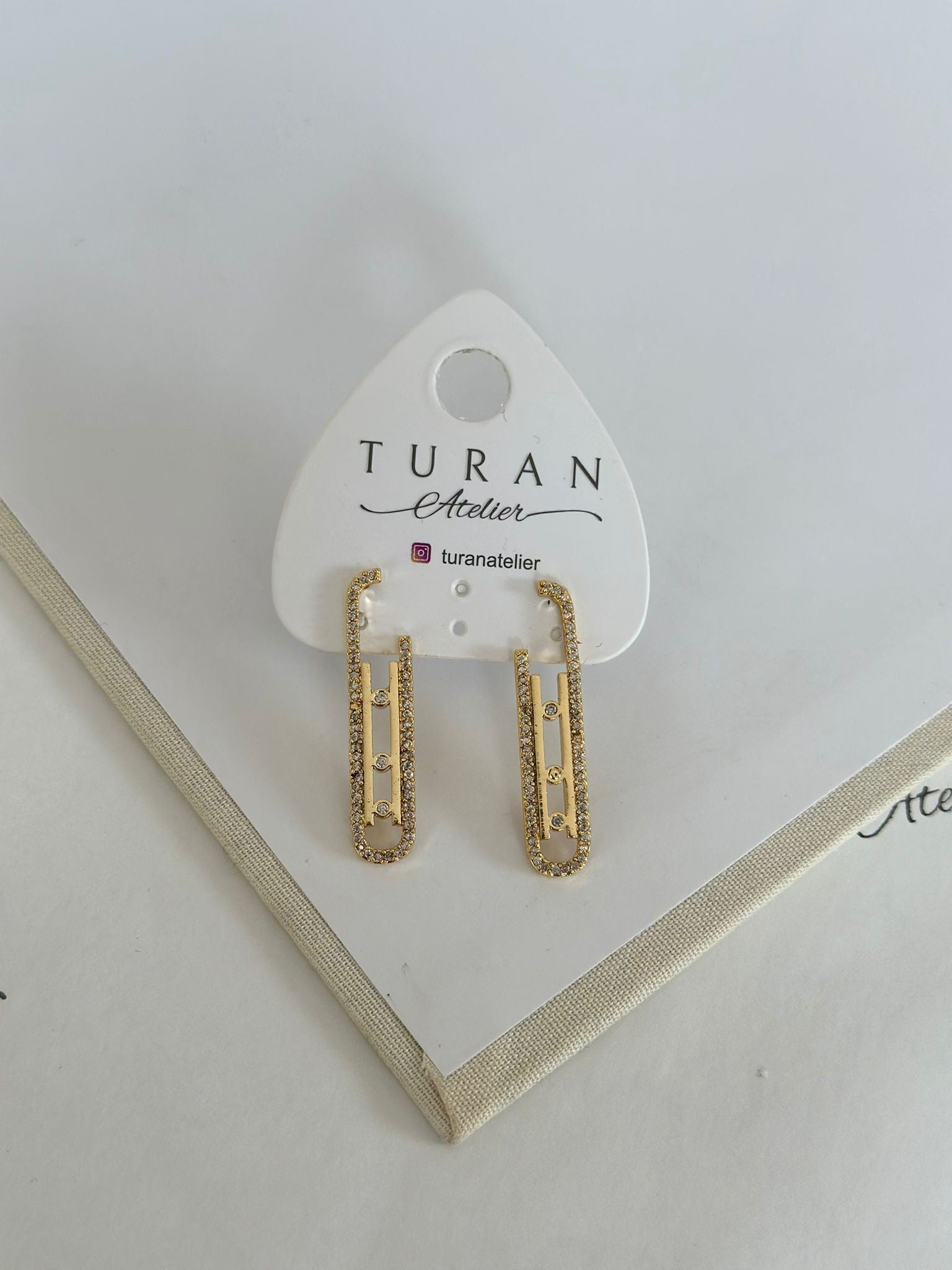 Marka Gold Tasarım Küpe