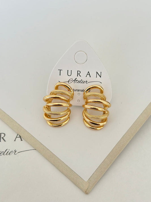 Sarmal Tasarım Küpe